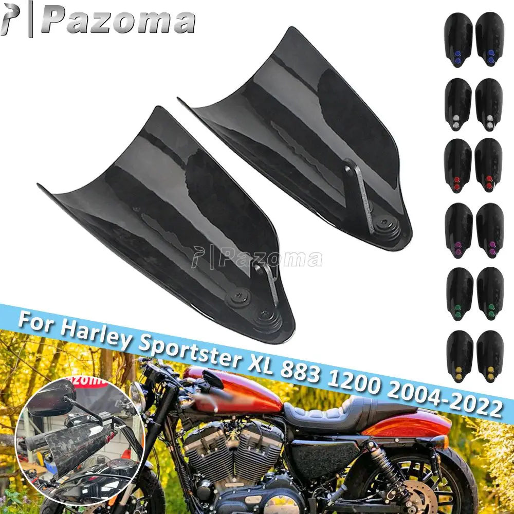 

Защита от падения мотоцикла, карбоновая защита рук для Harley Sportster XL88 XL883R Iron XL883N SuperLow XL883L, защита рук