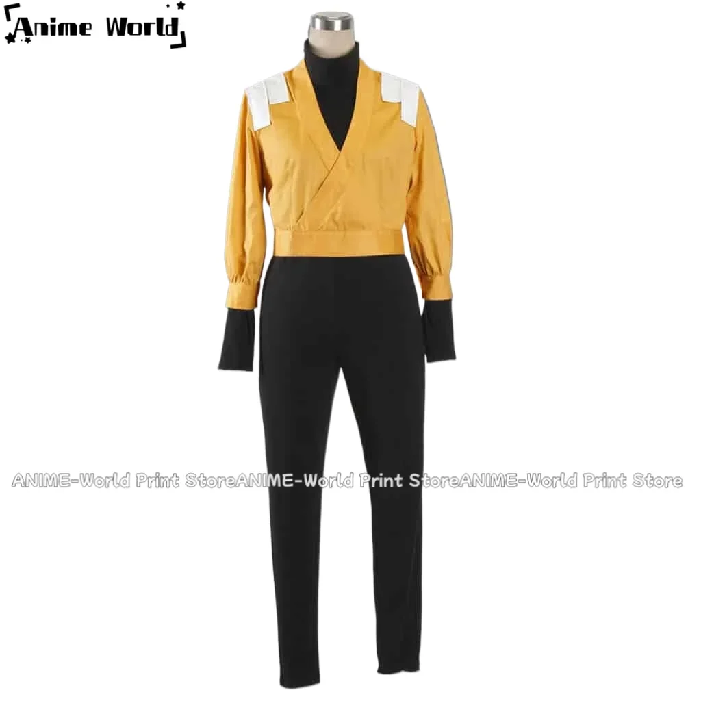 

《Custom Size》Japanese Anime Yoruichi Shihoin Orange Cosplay Costume Halloween