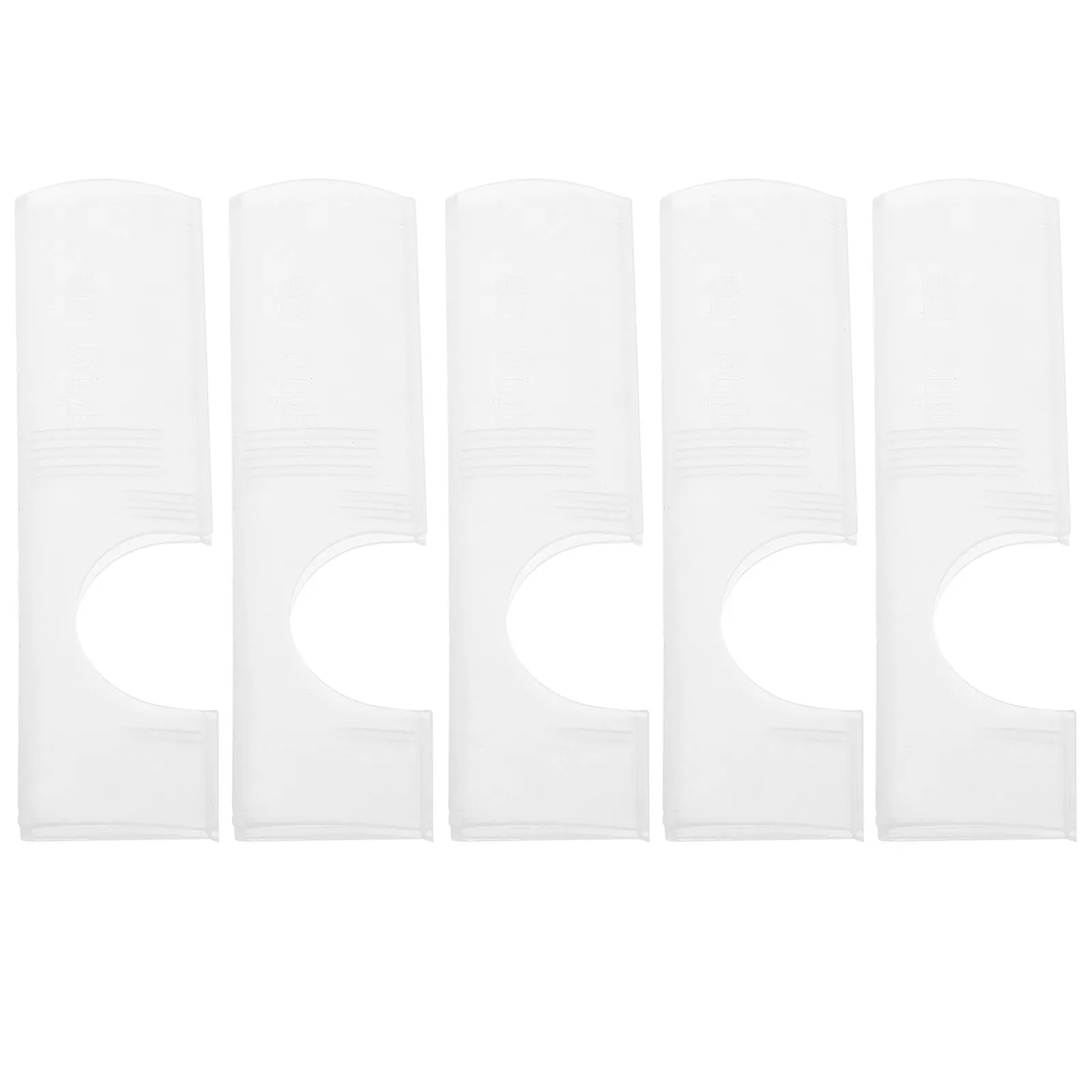 5Pcs Saxophone Reed Case Independent Protective Holder Efficient Side Access for Alto Tenor Sax Clarinet Reeds Storage