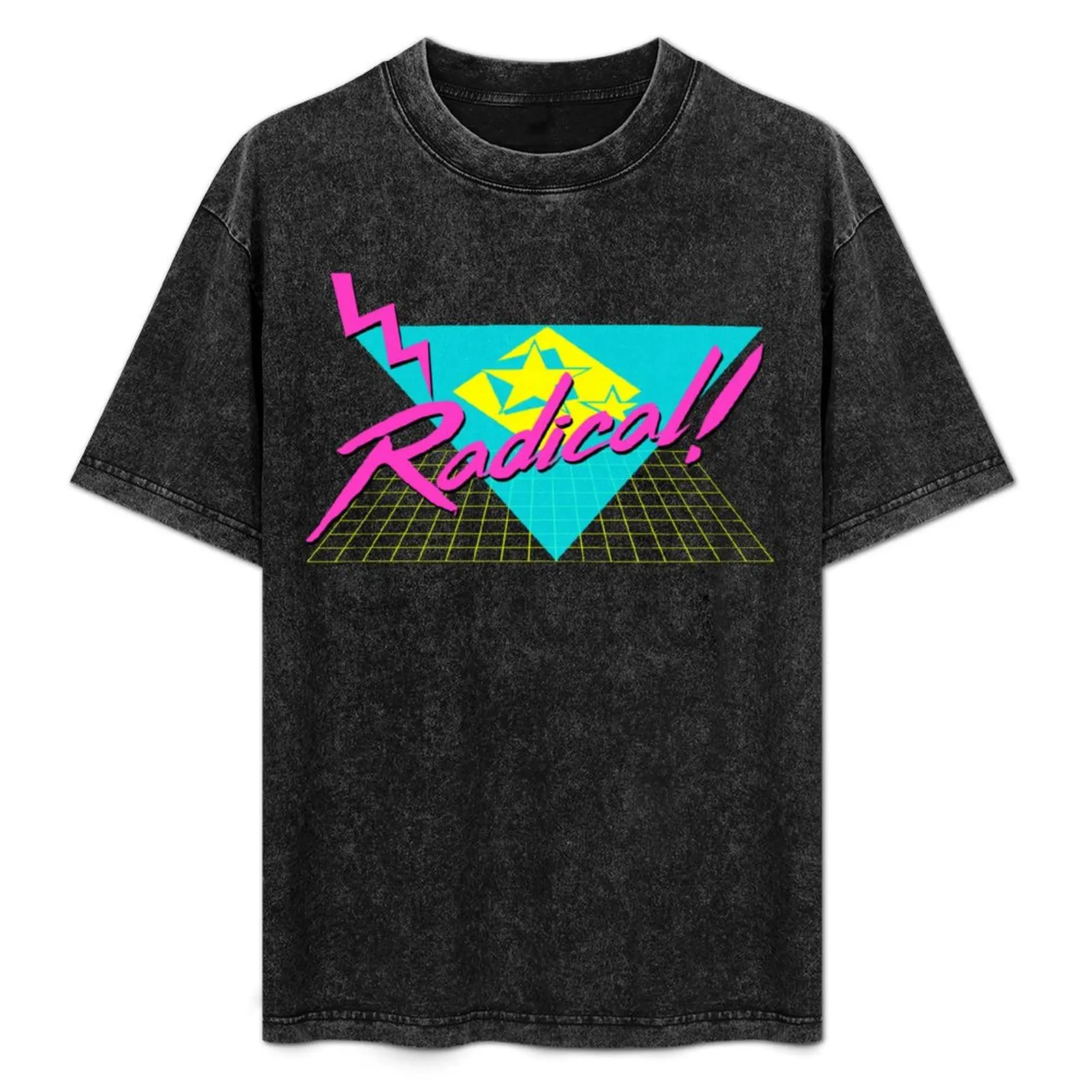 

Radical 80s Retro T Shirt T-Shirt Soft Durable Cotton T-Shirt