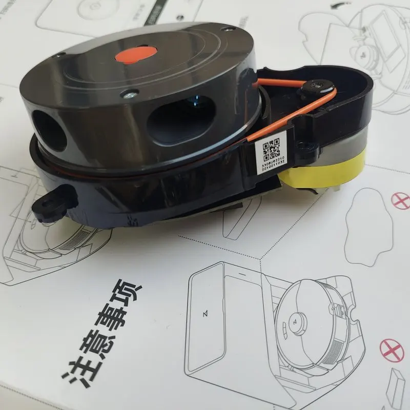 XMSJ LDS Laser Ranging Sensor Fix Error 1 Replacement Spare Parts for Roborock G10S Plus Robot Vacuum Cleaner