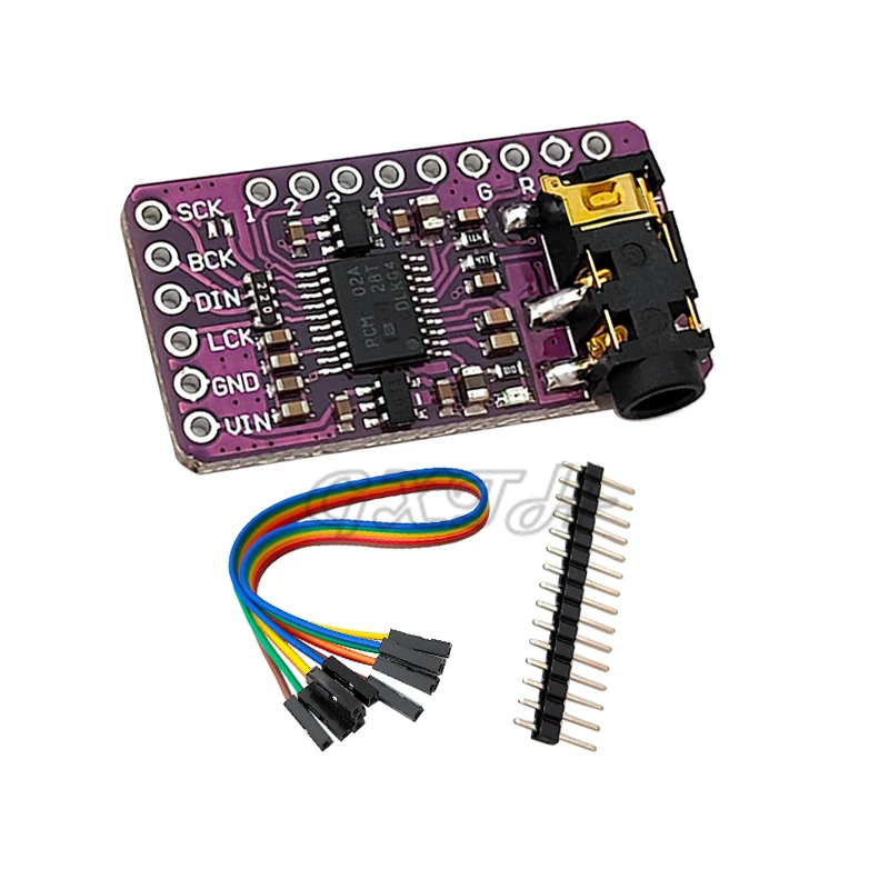 مشغل صوت رقمي لتوت العليق بي ، PCM5102 DAC ، 12S IIS متحكم ، وحدة فك التشفير ، استخدام واجهة PCM5 102A