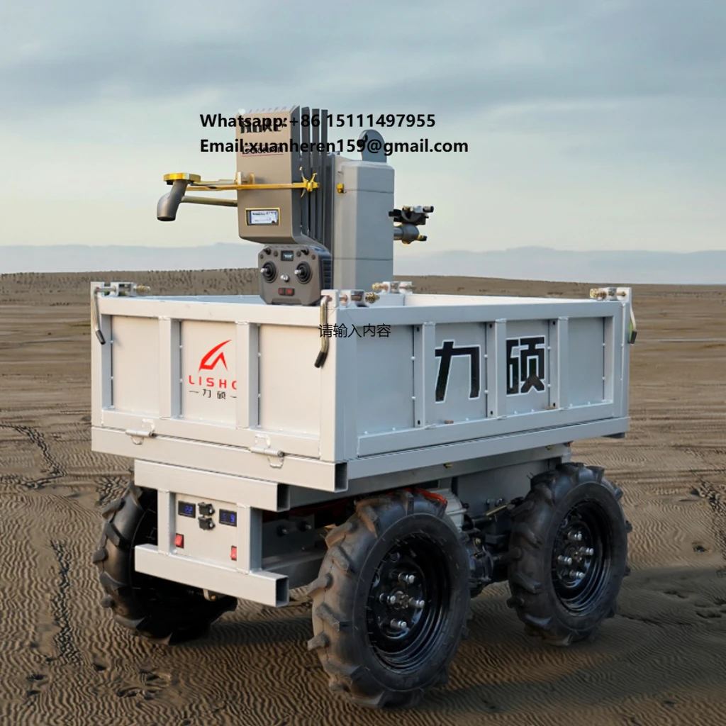 

500KG Load 4x4WD All Terrain Off Road SDK CAN Serial Connnectivity RC Electric Carrier Cart