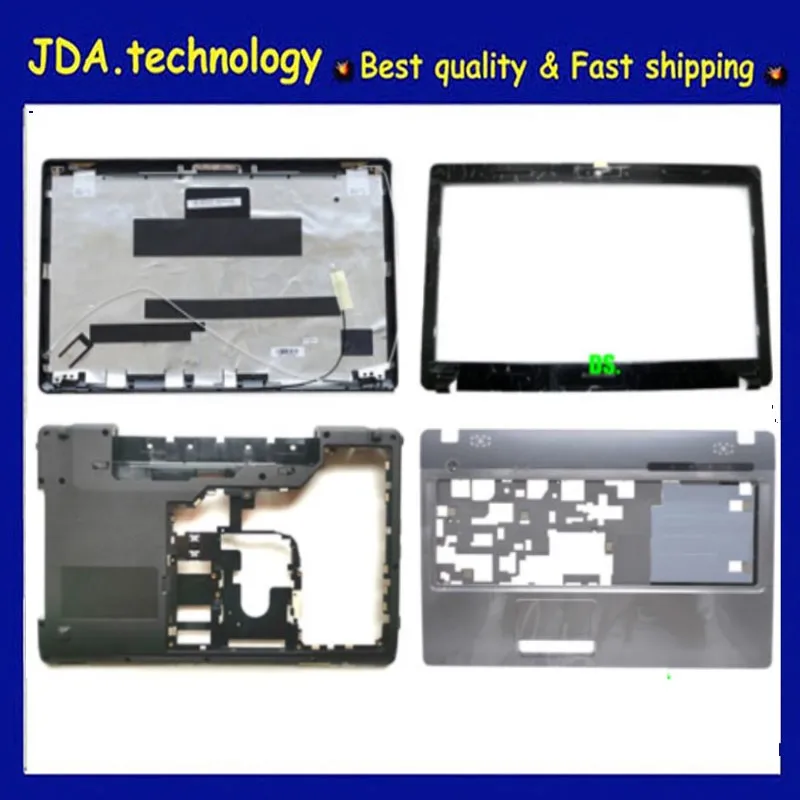 

New/org For Lenovo ideapad Z560 Z565 LCD back cover 31044220 FA0E4000800 / Bezel AP0E4000910 /Upper cover Touchpad /Bottom case