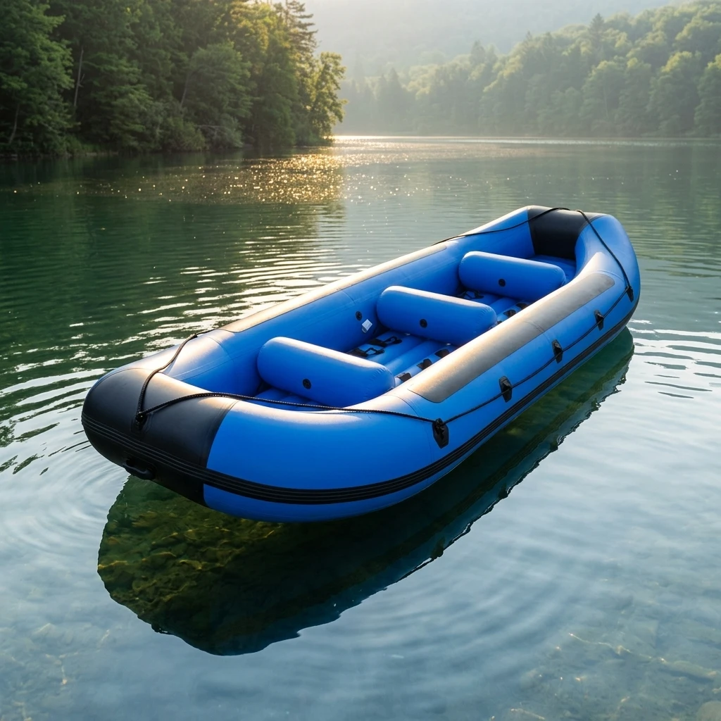 Multi-person Whitewater Raft For River Drifting Professional Competition Water Sport Rafting Boat