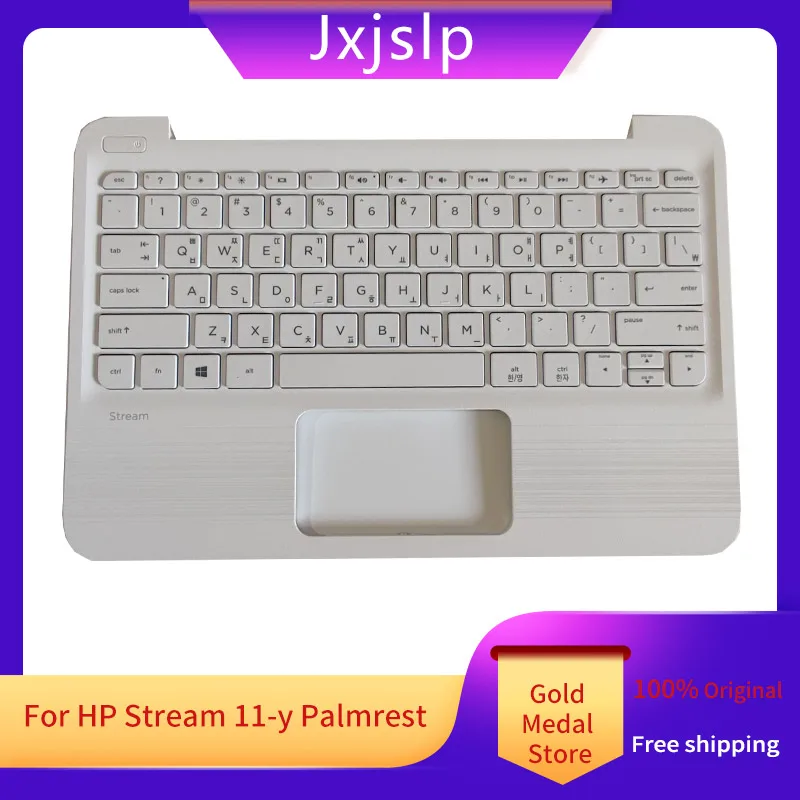 

Jxjslp Laptop Parts Store New Origina for HP Stream 11-y 11 Palmrest with US Keyboard No Touchpad L91515-001 Series