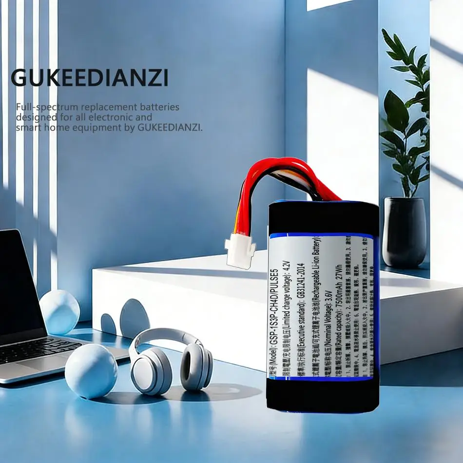 

Аккумулятор Gsp-1S3P-CH4D для быстрой зарядки JBL Pulse 5, 7500 мАч, высокая производительность