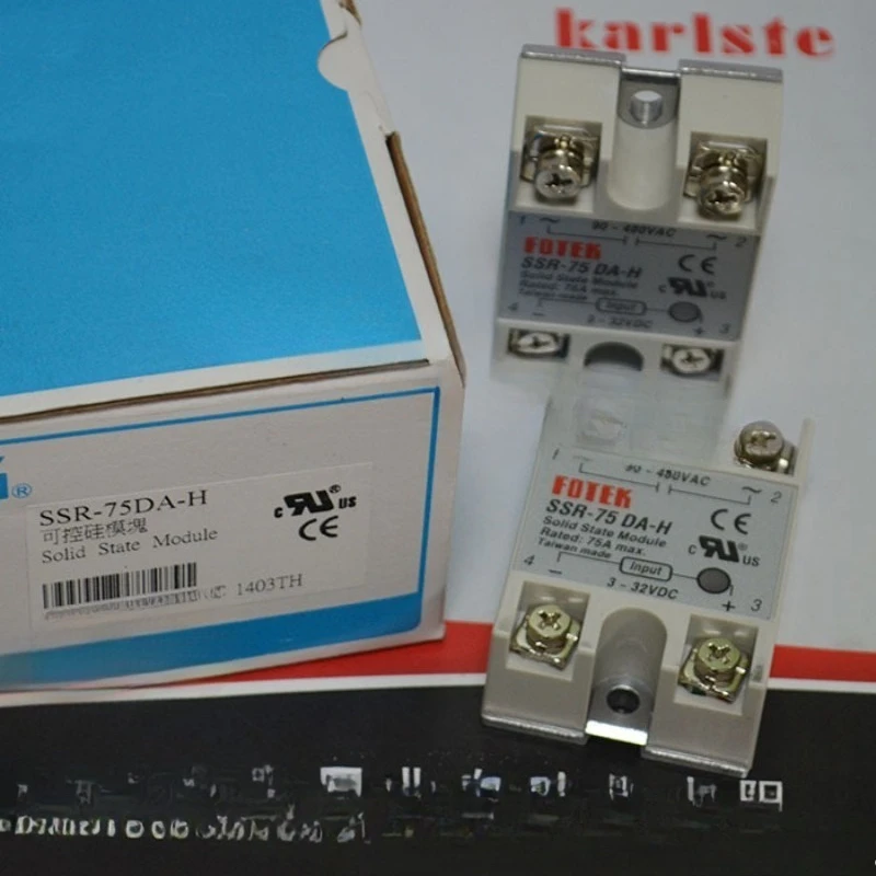 

Parts for FOTEK Yangming SSR-75DA-H Solid State Relay