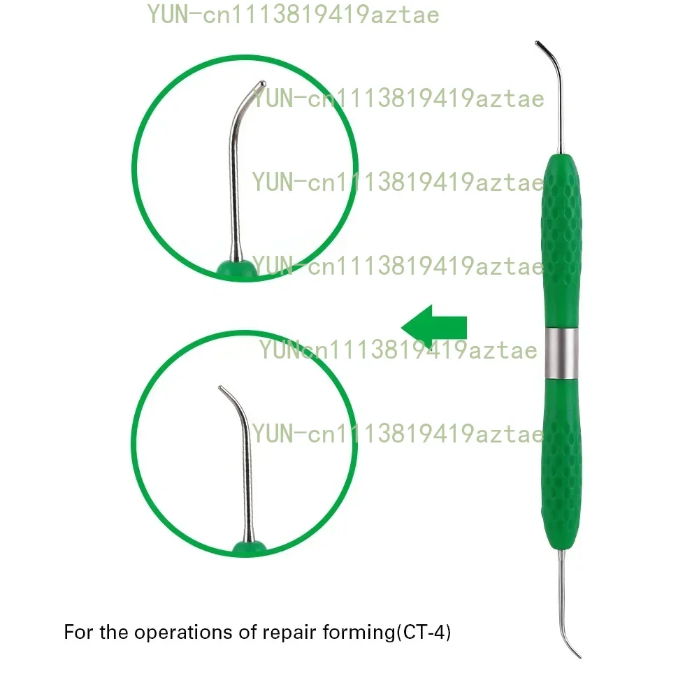 A Set 7pcs Composite Resin Filling Spatula Instruments Aesthetic Restoration Resins Filler Kit Fit for LM