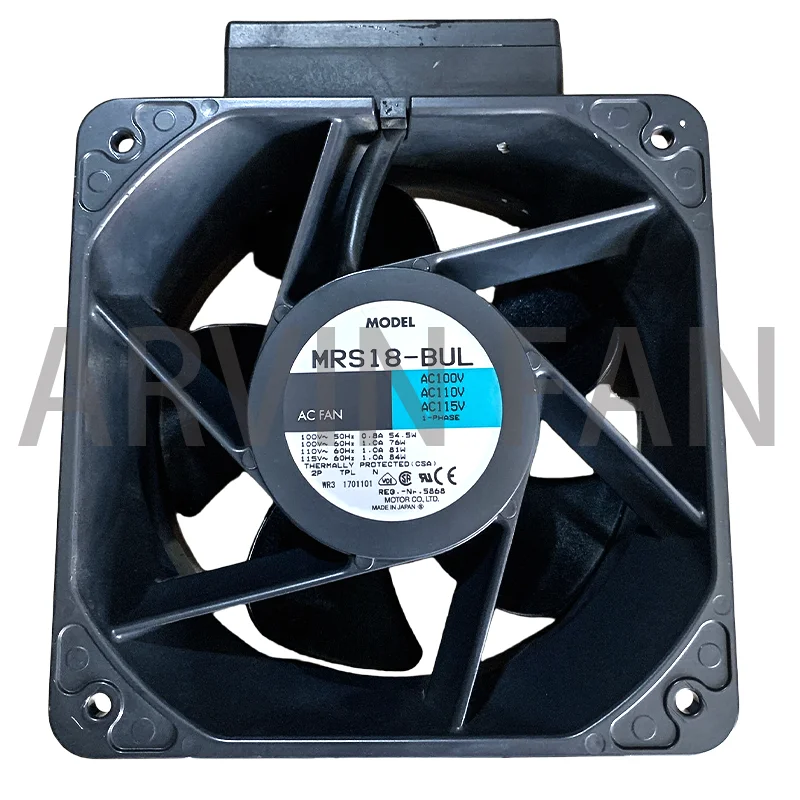 18cm 180mm AC 220VAC Case Fans MRS18-DUL 18cm 18090 200-230V Industrial Cooling Fan