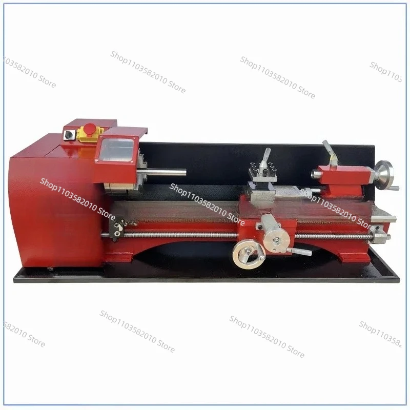 Metal lathe  Mini Lathe  with electronic 1100W Precision micro machining machinery small household 210V