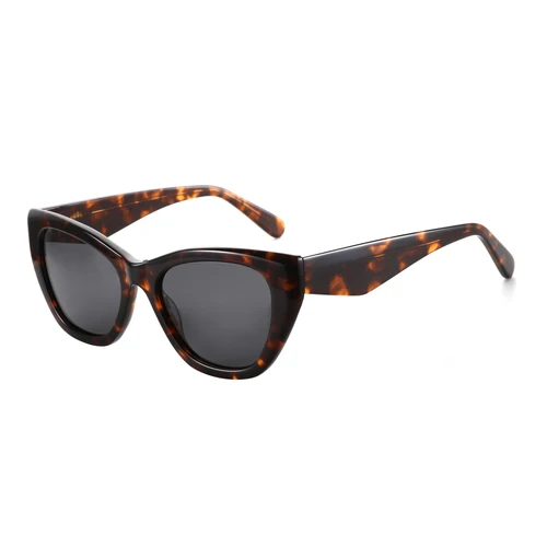 Imagen 1 del producto ZENOTTIC 2025 nuevas gafas de sol polarizadas cuadradas de acetato para mujer, gafas de sol con montura gruesa y protección UV400 para regalo de compras para mujer