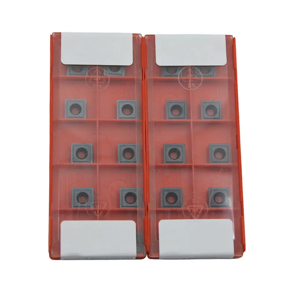 10pcs Inserts sisipan penggilingan karbida 4044