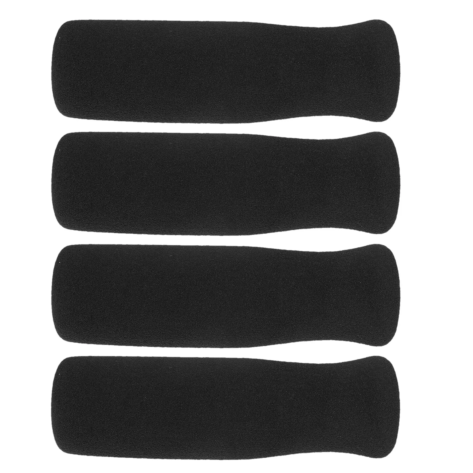 

Комплект из 4 утолщенных накладок на ручки трости/ходунков, нескользящие подушечки для удобного хвата для пожилых людей, подходят для ручек диаметром 25 мм