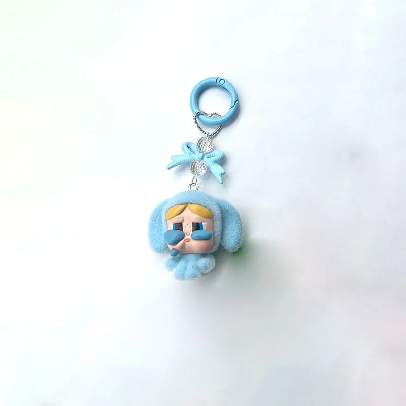 Kawaii labubu kulcs Futószalag Gúnyrajz Bőgőmasina × Elrepülés Alighogy Rendészet diákok Iskolatáska Medál autó keychain Nők majd férfiak ajándékok