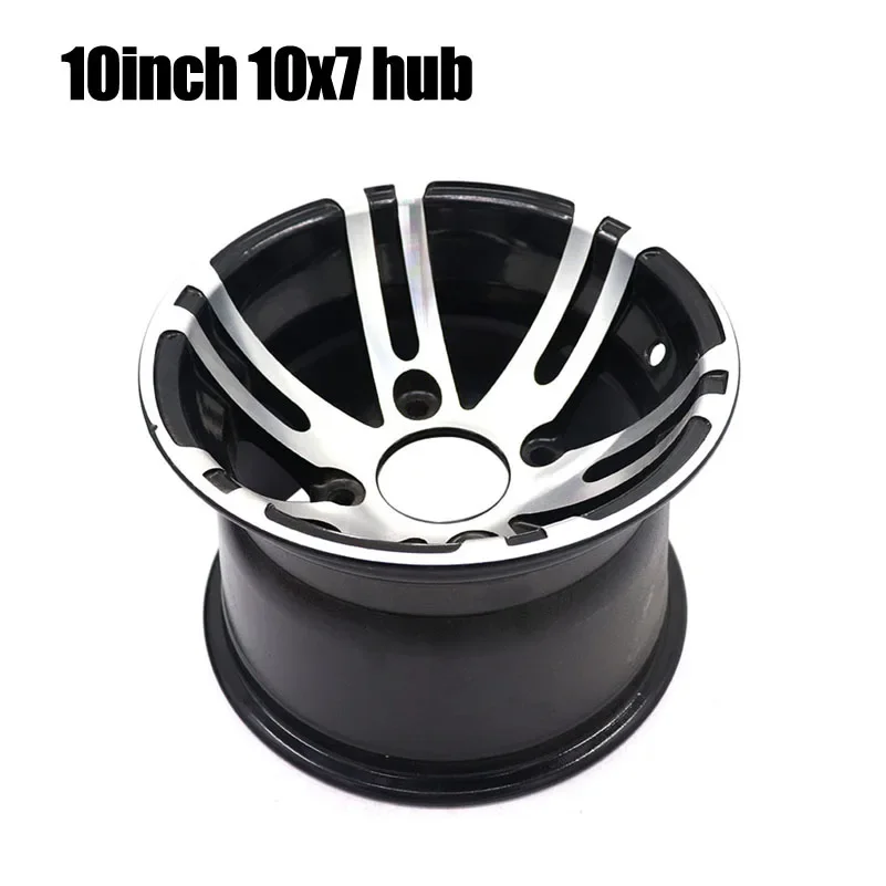 10 Inch Aluminum Alloy Wheel Hub Size 10x7 Rim For ATV Beach Car Go Kart Golf t Patrol  Electric Vehicle