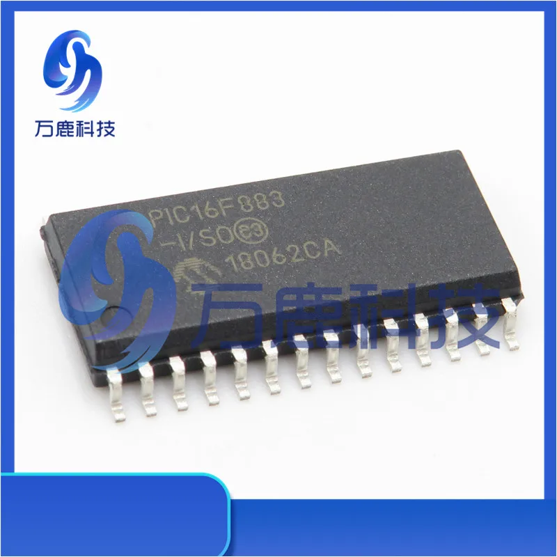 Pic16F883-I/So 28 Pin, 7Kb Flash, 256 Ram, 25 I/O Soic-28