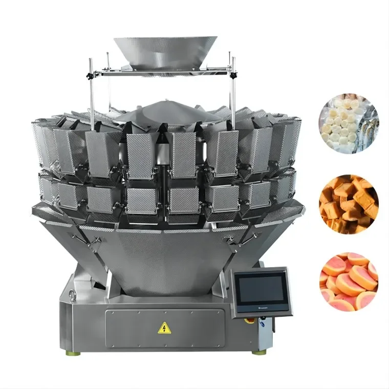 2023 High Speed Automatic Multihead Weighing Packing Machine For Frozen Fruit And Vegetables/tofu