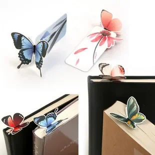 

14pcs Korea Popular Stationery Korean Cute Butterfly Bookmark Exquisite Gift Bookmark Animal Bookmark