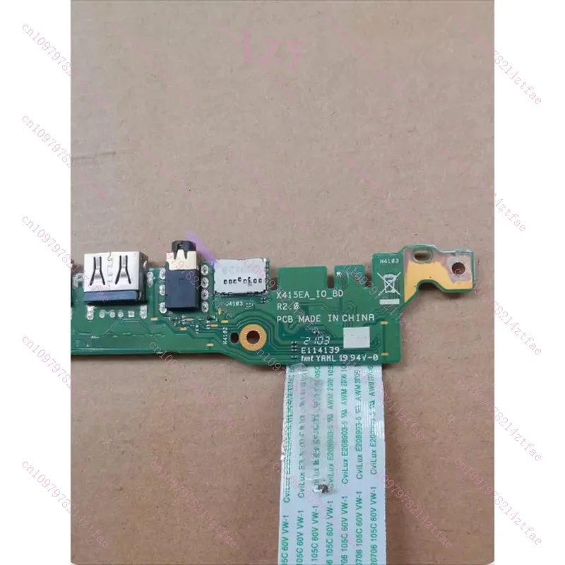 

95% новый оригинальный для ASUS X509F FL8700F Y5200F x415ea x409fb Y5200j USB аудиоплата с кабелем 100% тест в порядке