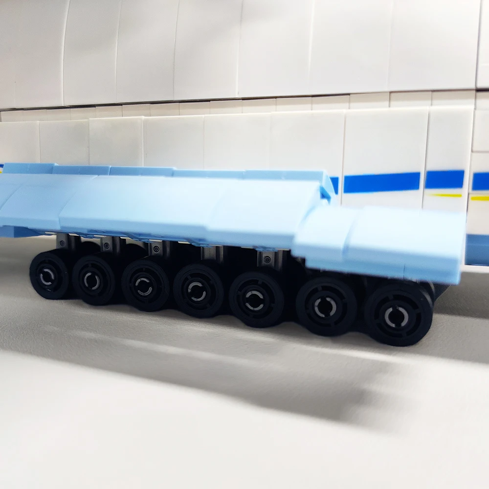 AN-225 Large Transport Aircraft Model Building Blocks Big Size 5350PCS Brick Airplane Architecture Set Assembly Kid Toy For Gift