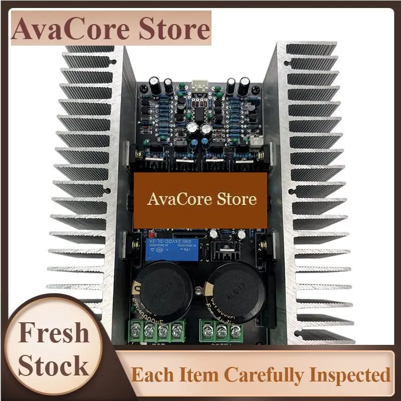AvaCoreOn Semiconductor Transistor High-Power Amplifier Board HIFI For Dongzhi 5200 Dual-Channel Pure Post-Amplifier