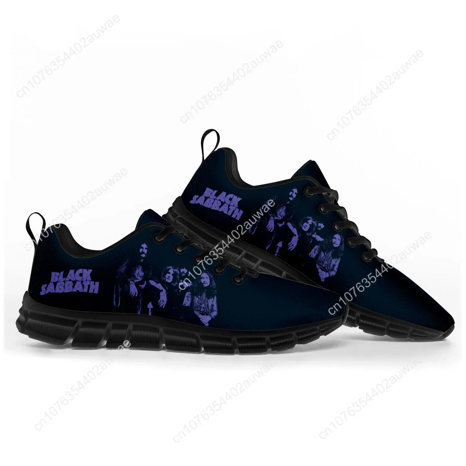 Zapatillas deportivas con banda de Metal pesado Sabbath para hombre, mujer y niño, zapatos informales personalizados de alta calidad para parejas, color negro