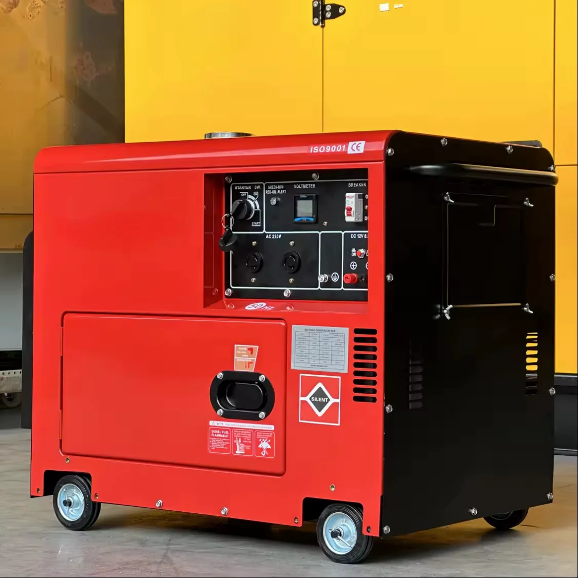 

Gold Seller 5kva 6kva 7kva 7kw 7.5kw 7kva 5000w Soundproof Type Generator Generator Price for Sale