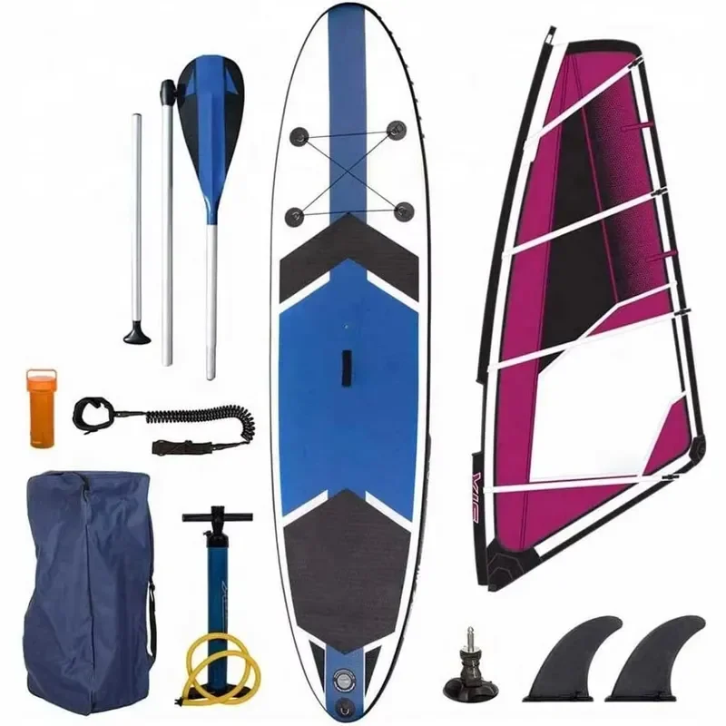 SUP Sail Windsurfing Board PVC Inflatable Paddle Board High Quality Skimboarding Bodyboarding Surfing Gear Water Sports
