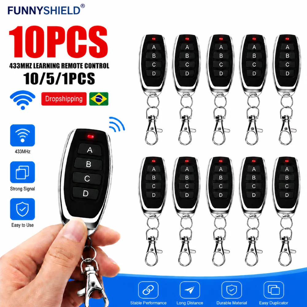 Ir Blaster Universal - FUNNYSHIELD Wireless 433MHz RF Remote Control