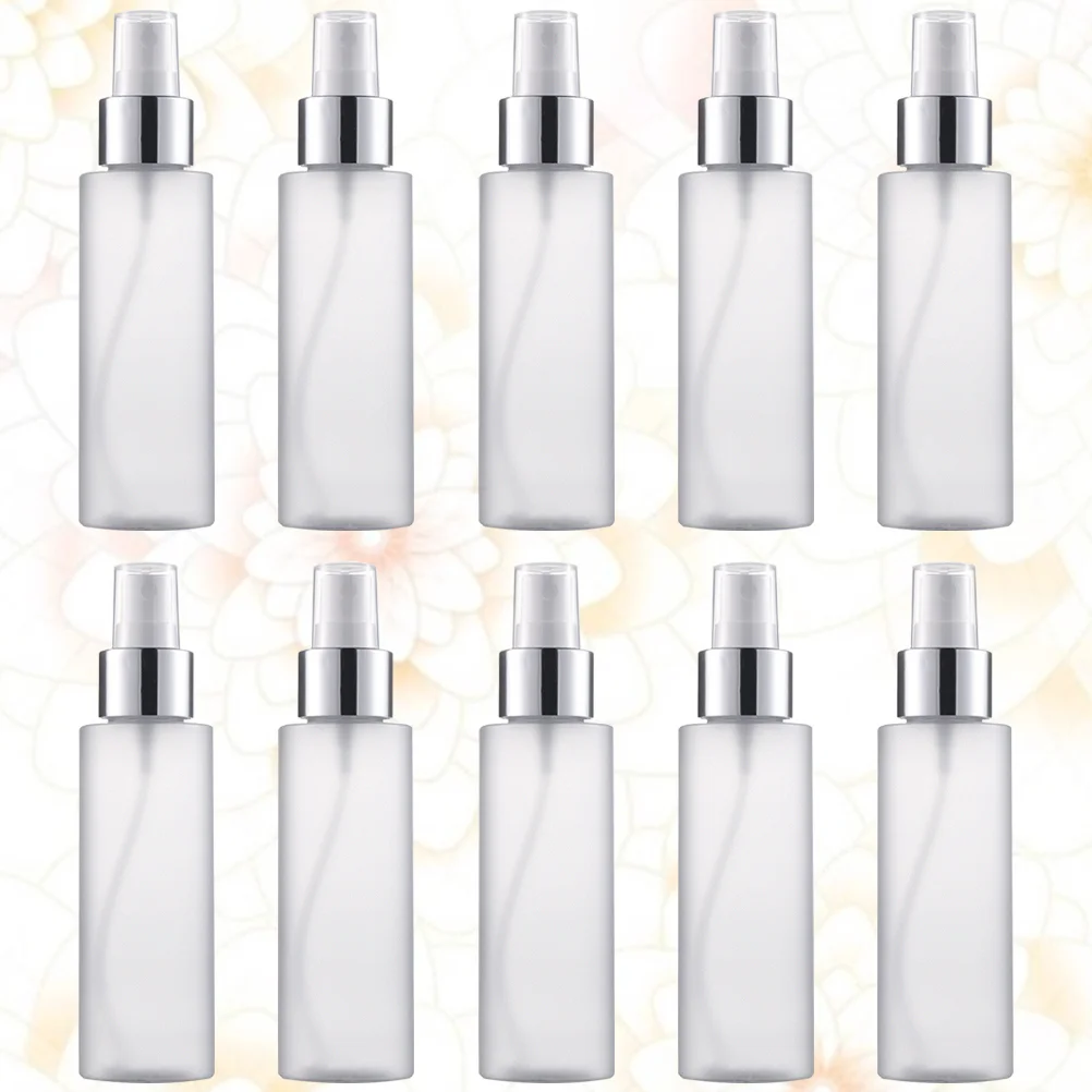 5 Pcs Spray Bottle Perfume Fine Mist Portable Container Multi-purpose Lotion Dispenser White Dispensing