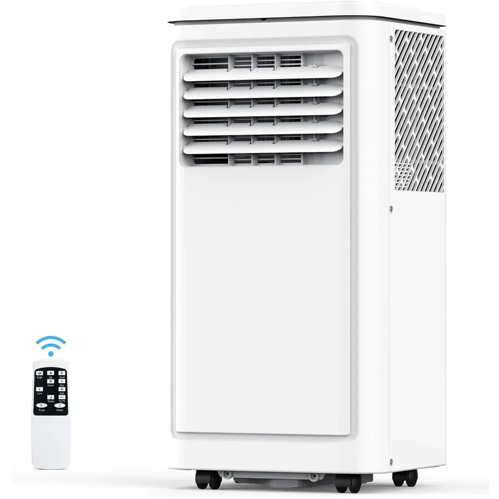 Portable Air Conditioner，3 modes Portable AC, Fan, and Dehumidifier with Remote Control, 24H Timer,