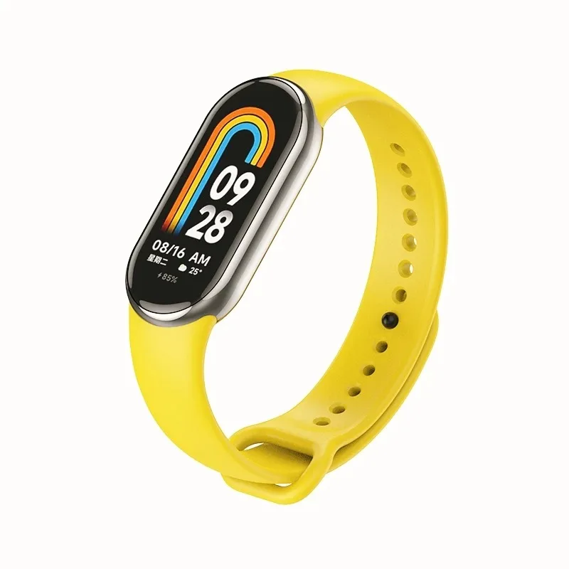 Silikonarmband für Xiaomi Mi Band 10 9 8 Sportarmband Gummi-Armband Pulseira Correas für Xiaomi Mi Band 9/8/10 Zubehör – Detail 7