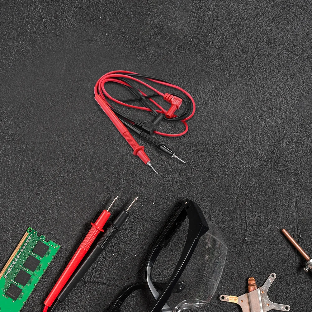 

1000V 10A Universal Digital Multimeter Test Leads Probes Wire Pen Cable Rubber Shrouded Grip Comfortable Multimeter