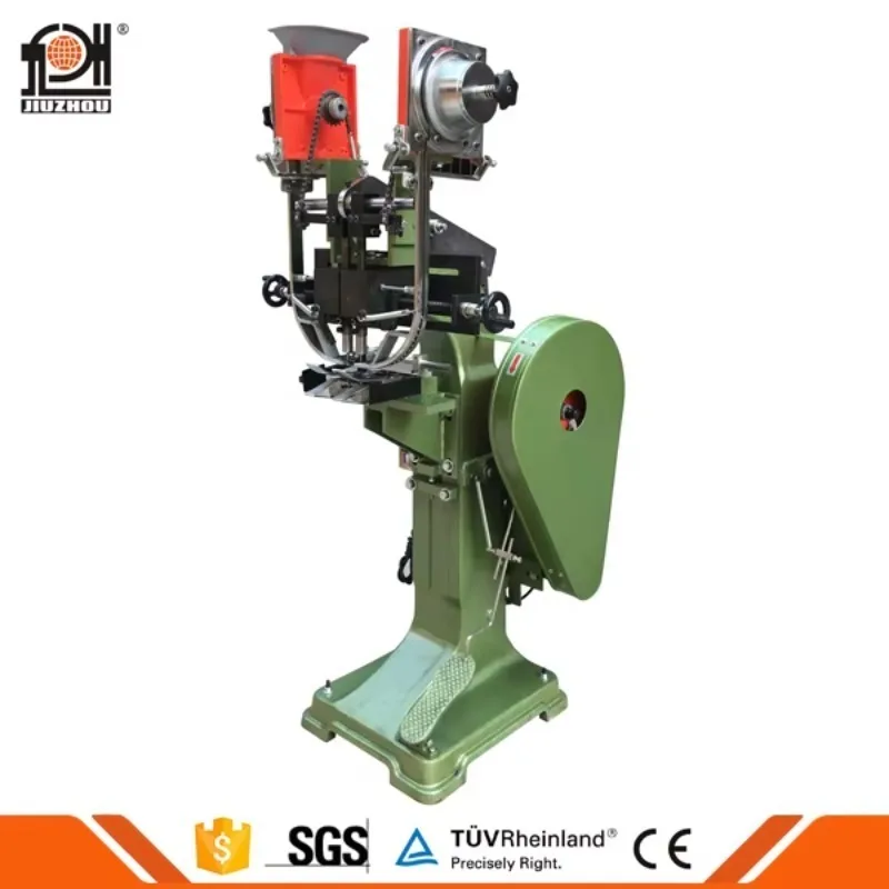 JZ-968G2 High-Speed Automatic Twin Eyelet Machine For Paper Shopping Bags