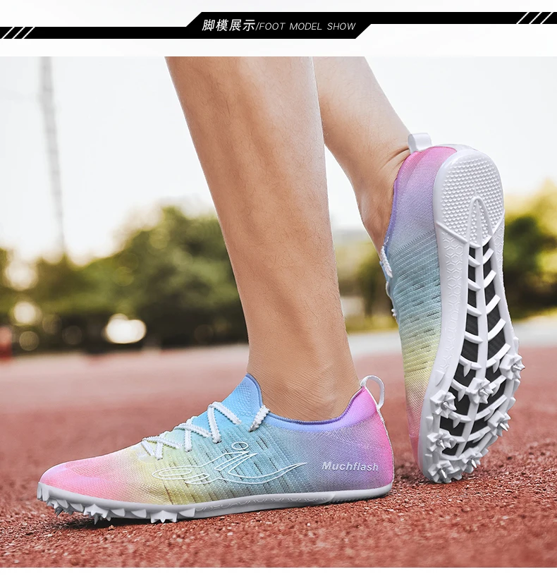 

Unisex Track and Field Sprinting Spikes Comfortable, versatile, stylish and durable Professional sprint training running shoes