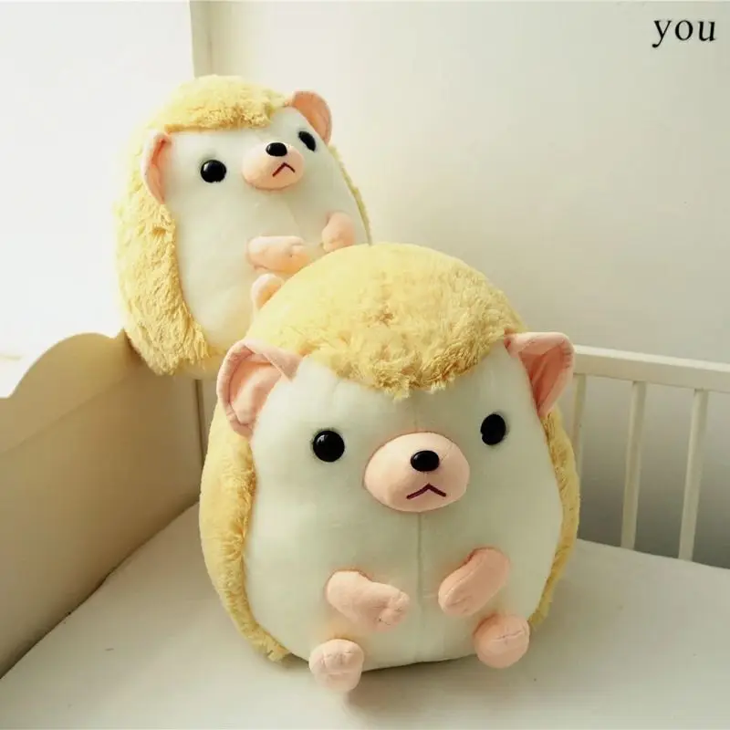 30/40CM Cute Hedgehog Stuffed Animal Plush Toy Pillow Doll Office Hedgehog Pillow Kids Holiday Gifts