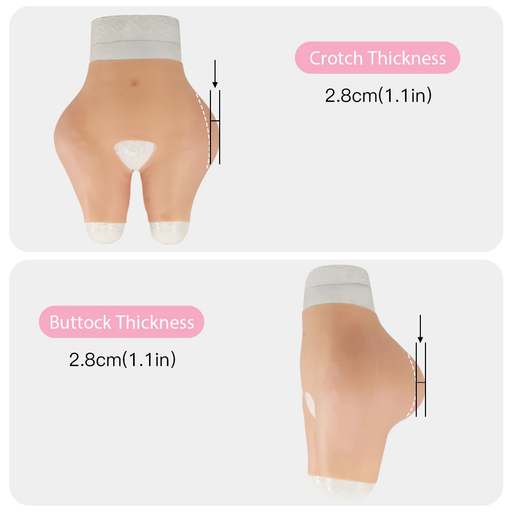 Tgirl-Open Crotch Hip Enhance Honeycomb Ventilation Panties, Fake Buttocks, Big Hip Pants, Cosplay Shapewear, Dragqueen