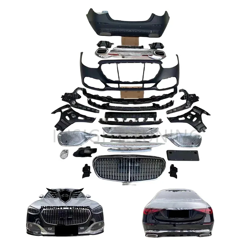 

Upgrade Modification KitAuto Parts W223 s Design Car Bumpers Conversion Bodykit For W223 S Class Body Kit