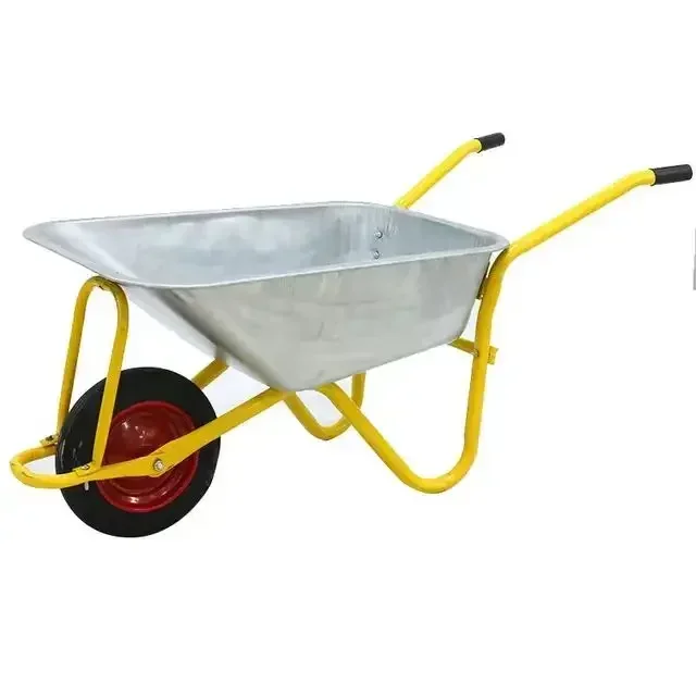 Unicycle Concrete Metal Wheelbarrow Large Garden Wheelbarrow Power Wheelbarrows  Metal Garden Construction