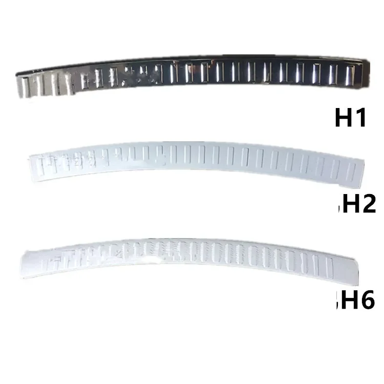 

Car Rear Trunk Door Guard Strips Plate Protector Rear Bumper Guard Trim Cover Strip For Haval H1 H2 H6 H9