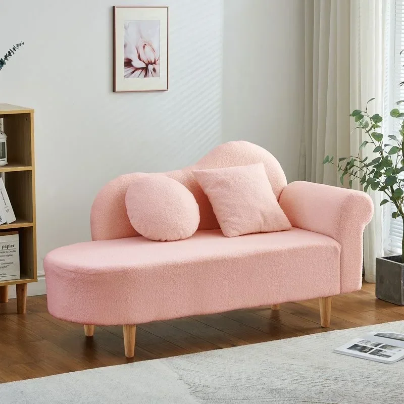 Cream wind, sofa, small apartment, bedroom, rental room, household mini sofa chair