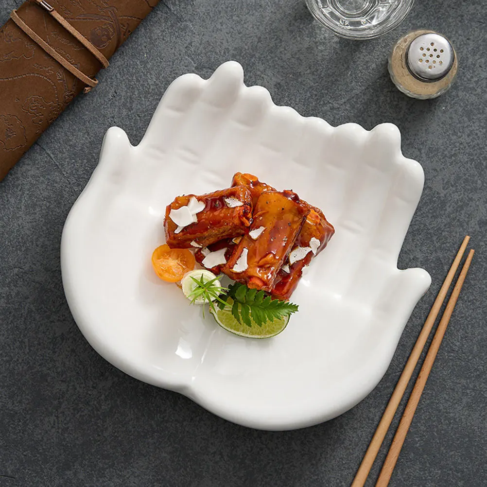 

Japanese Sashimi Dish Decorative Plate Serving Platter Ceramic Sushi Plates Small Container