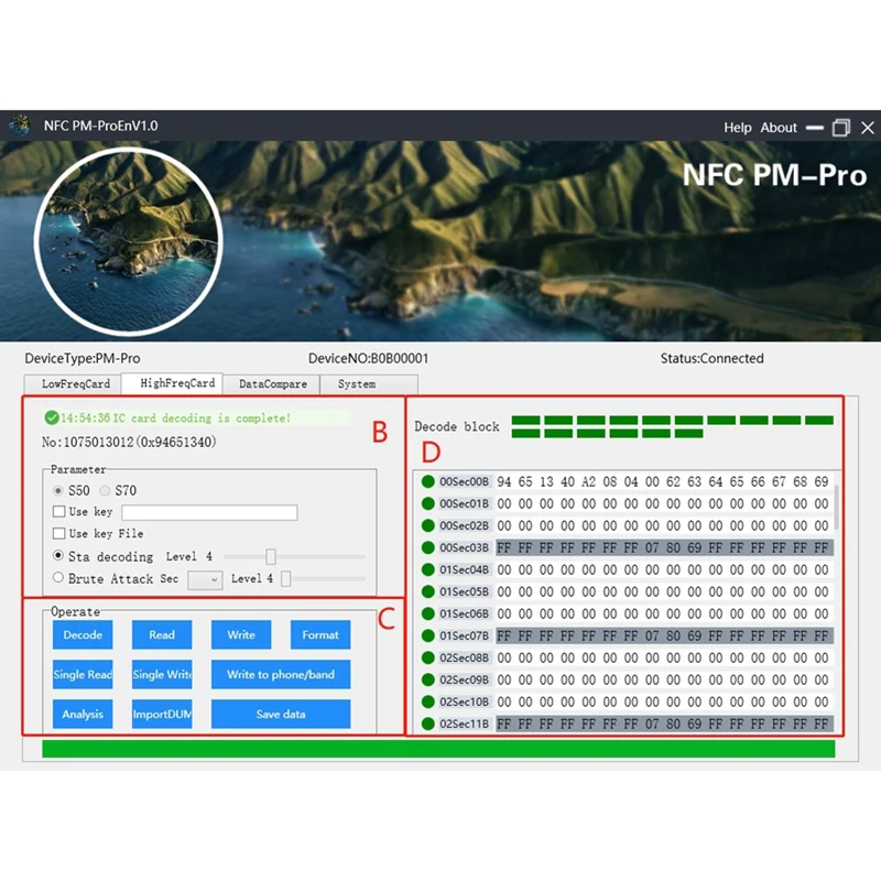 FURUI nowy PM-Pro RFID IC/ID powielacz kopiarki Fob czytnik NFC pisarz zaszyfrowany programista USB UID kopia Tag karty