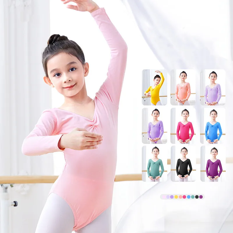 Girls Ballet Leotards Dancewear Купальнік Dance Leotard Toddler Kids Bodysuit Skate Gymnastics Leotard Ballerina Costume