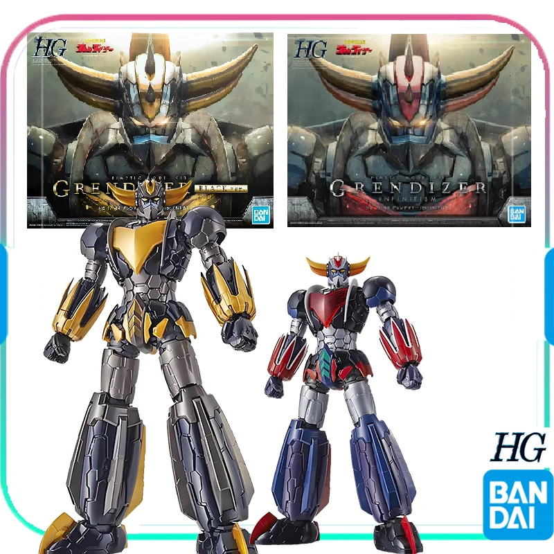 

Bandai Original HG 1/144 UFO ROBOT BLACK GOLD GRENDIZER GUNDAM CHART OUT OF PRINT RARE Anime Action Figure Assembly Model