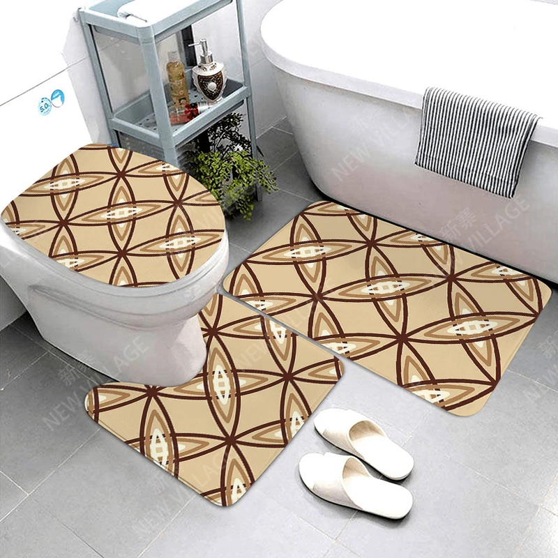 Anti-slip Bath Mat Bathroom Rug Shower Mat Decorative Absorbent Foot Mat Entrance Bathtub toilet rug boho Nordic plant leaf