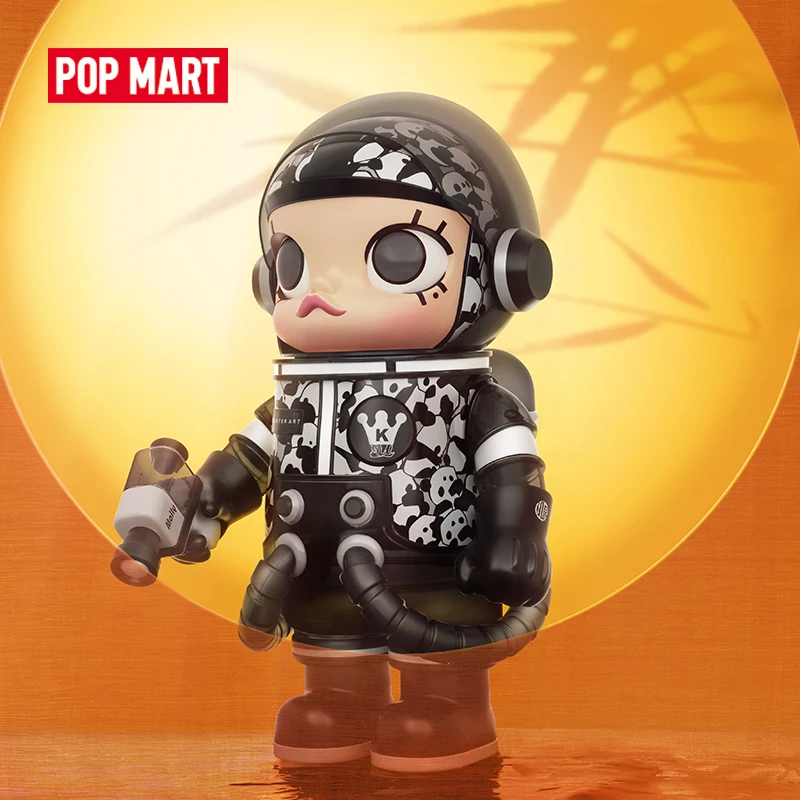 POP MART MEGA SPACE MOLLY 400% MEILIN PANDA Kawaii Ornaments 100% Original Genuine Collection Model Doll Toys Real Shot