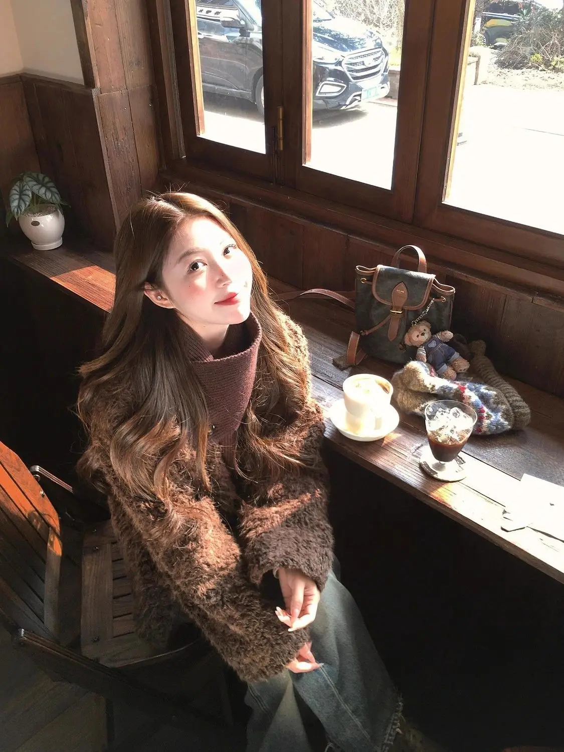 Retro Old Money Style Niche Design Fur Coat For Women 2025 Winter New Environmentally Friendly Fur Lamb Wool Loose Top