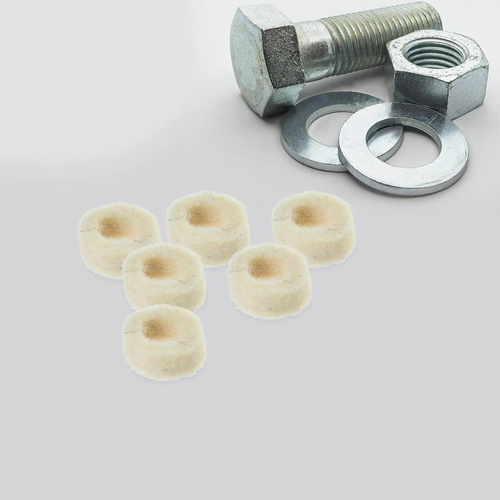 100 ชิ้นอุตสาหกรรมความหนาแน่นสูงผ้าขนสัตว์ Felt ซีลปะเก็น Mechanical ปลั๊กดูดซับน้ํามันเครื่องซักผ้าเปลี่ยนเครื่องซักผ้าอะไหล่